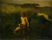 Jean-Franc Millet The bather Sweden oil painting reproduction